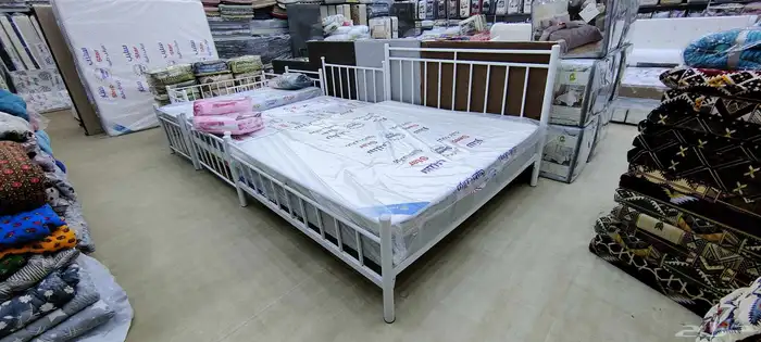 سرير حديد نفرين مقاس 190 180 1