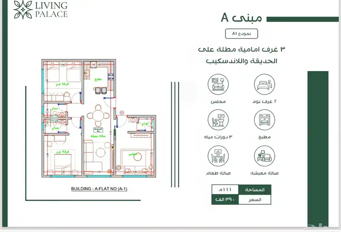 شقق للسكن والاستثمار درب الحرمين أسعار تبداء من 185 ألف 7