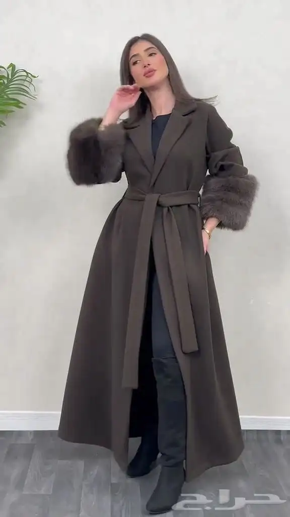 عباية شتويه نسائية مناسبة لاجواء الشتاء 1