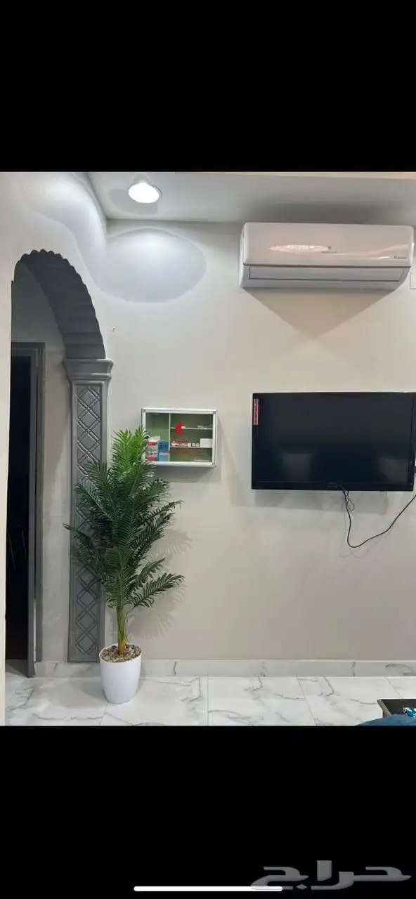 للايجار شقة مستقله مفروشه بحي المداين 4