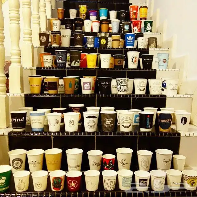 طباعة أكواب كرتونية وبلاستيكية بجودة عالية 0