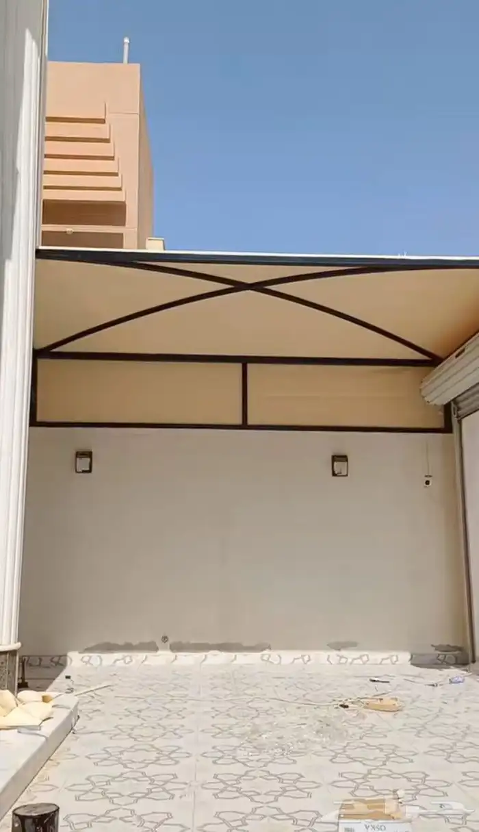 سندويش بنل مظلات وسواتر قرميد خيام ملكي اسمنت بورد هناقر 5