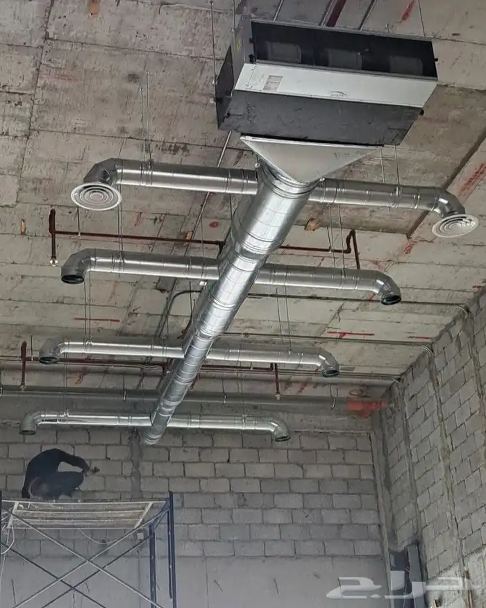 توريد وتركيب جميع انواع الدكت للتكييف المركزي دكت داءري دكت 4