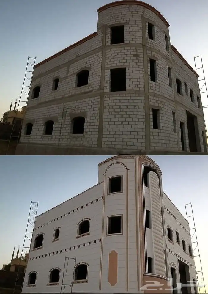 ديكور خرجي بديل الحجر وليسه الملونه 0