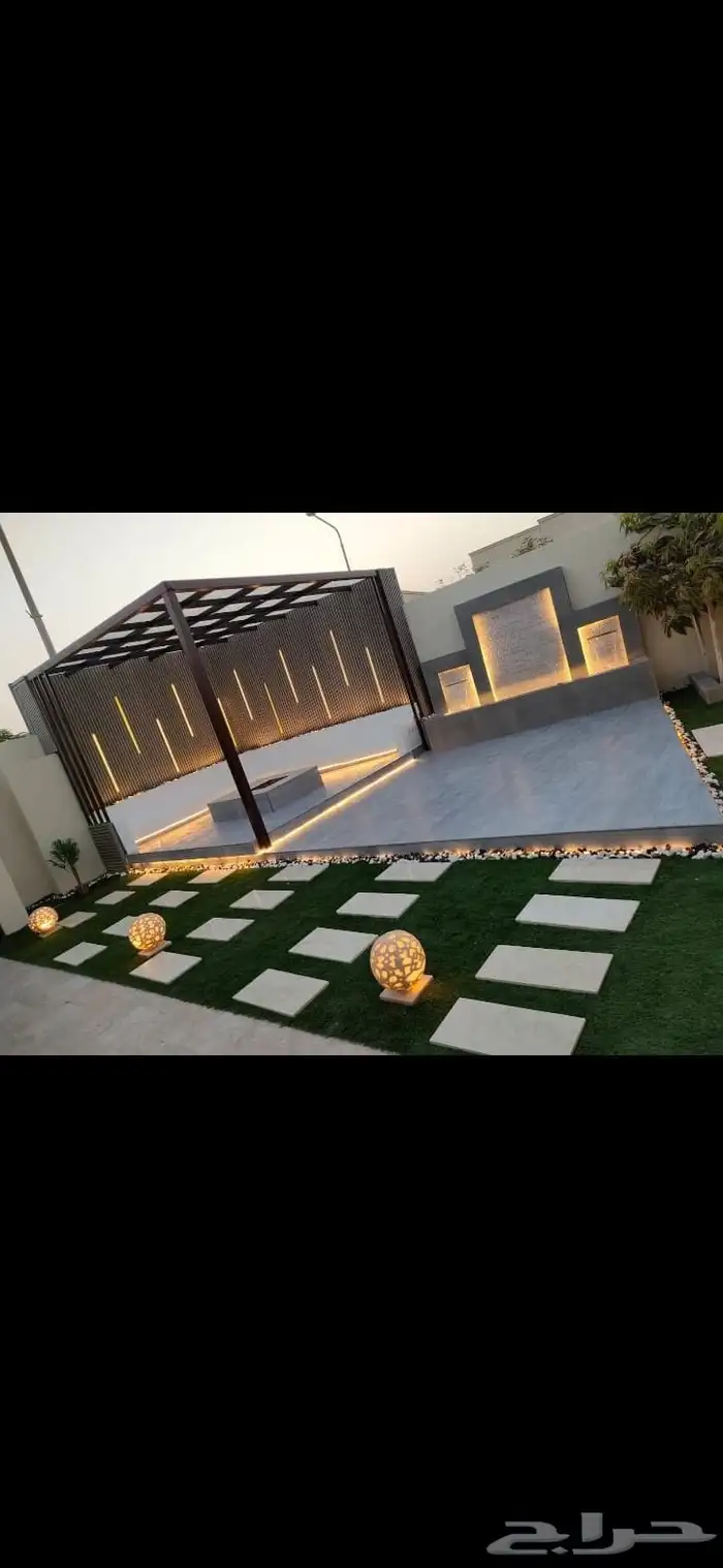 تنسيق حدائق الاحساء 9