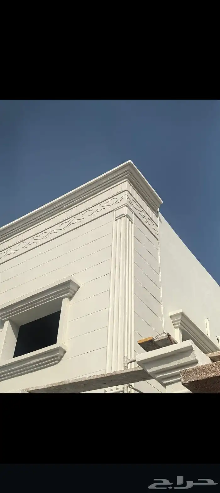 ديكورات خارجيه والياسه ملونه بلاسمنت الأبيض بديل الحجراطبيعي 3