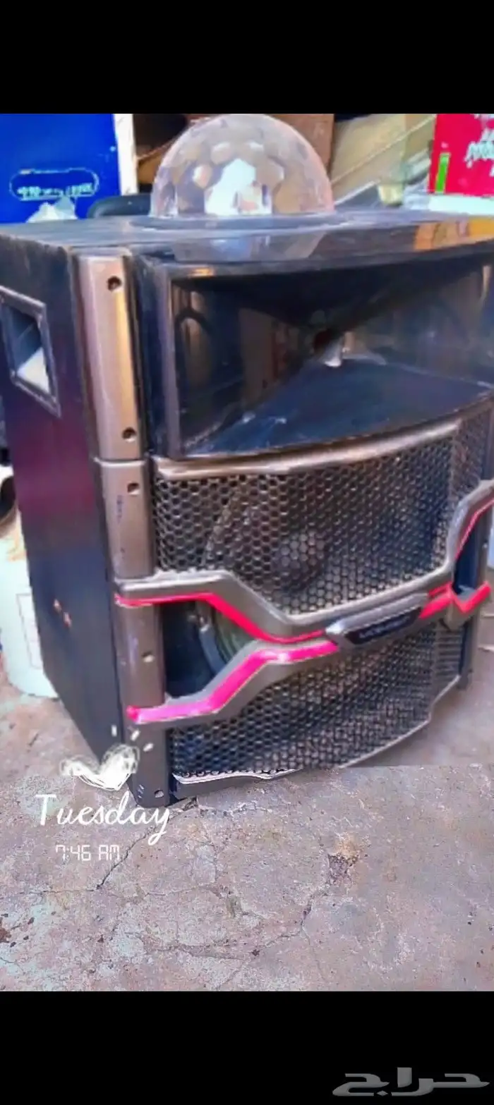 سماعه كبيره بصوت قوي جدا الحد500 0