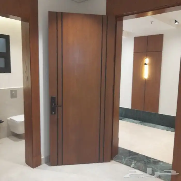أبواب خشب وديكور سحاب مخفي 9