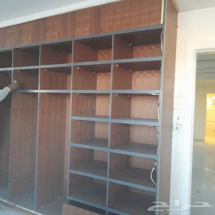 أبواب خشب وديكور سحاب مخفي 7