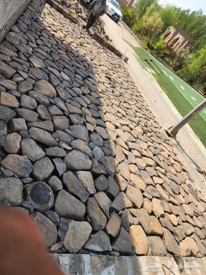 معلم حجر رباريب مماشي قوايم تلابيس جدران 4