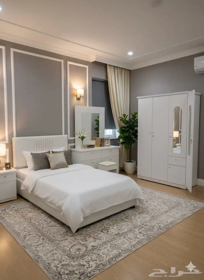 سراير مفرد ودواليب مفرد وغرف نوم كامله. 2