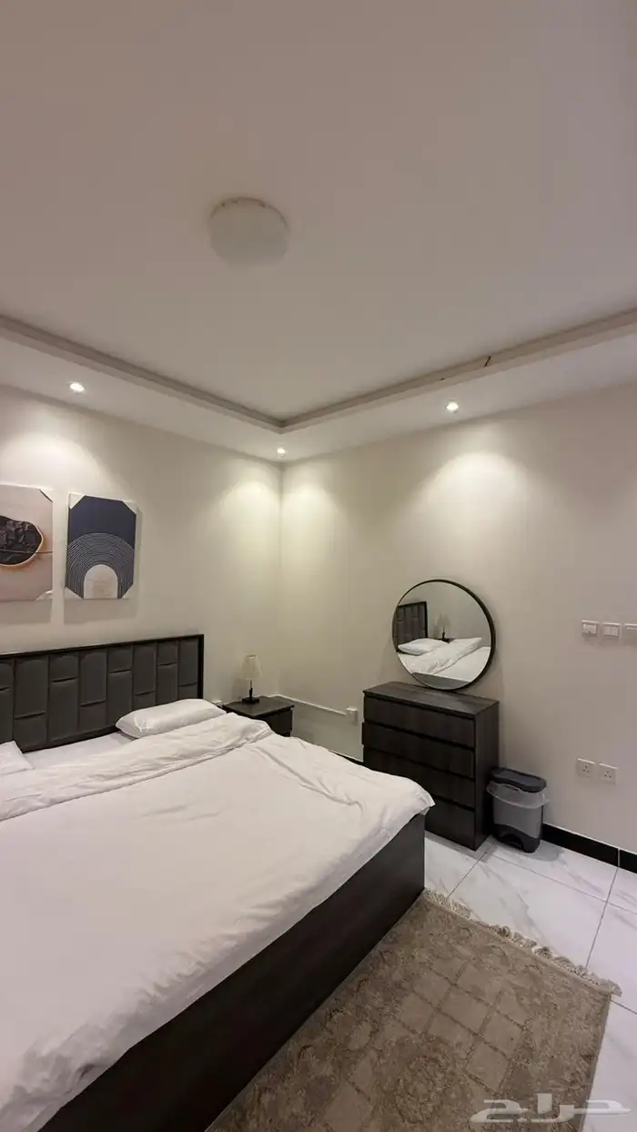 شقة مفروشة للايجار بحي الواحة سندس 3