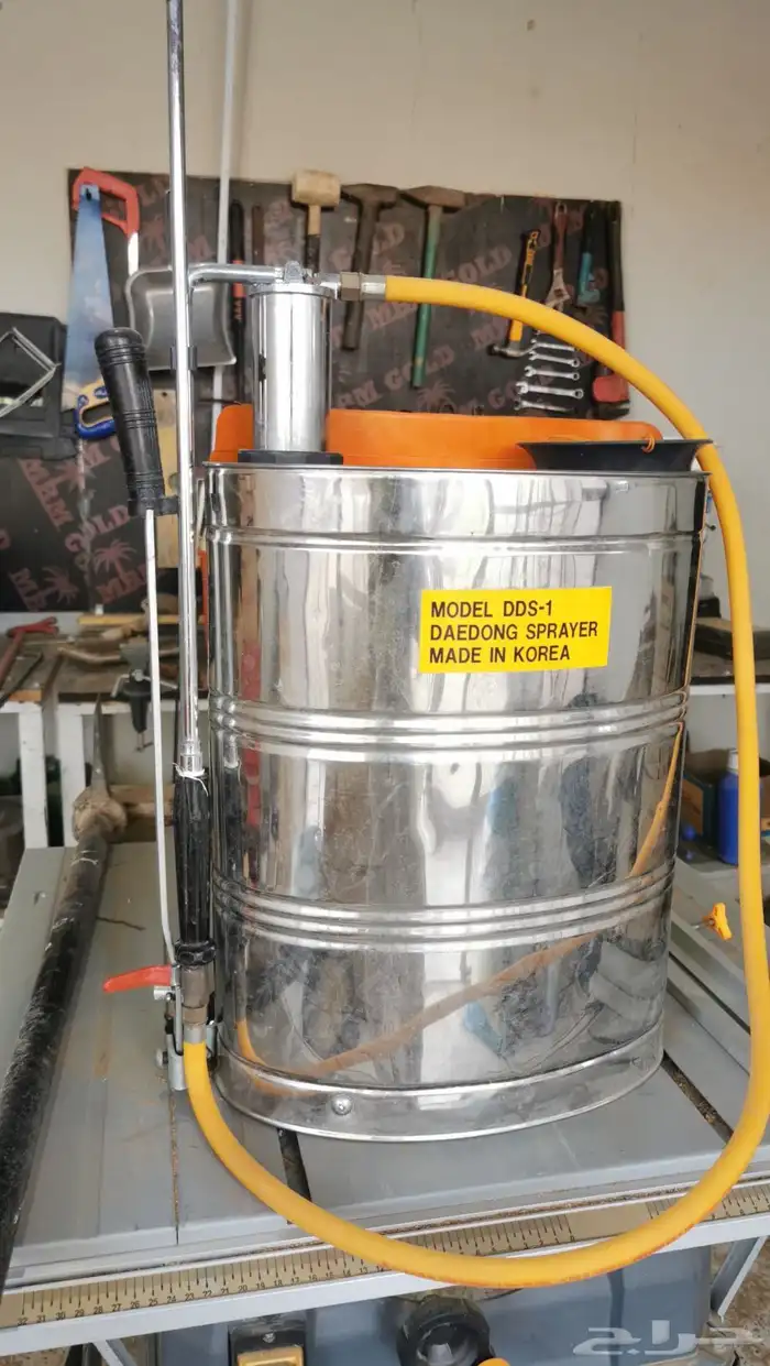 مضخة زراعيه هندل استيل خلف الظهر 0