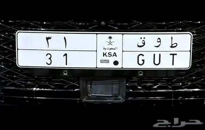لوحة مميزة ط و ق 31 0