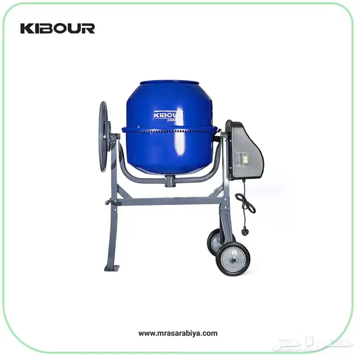 خلاطة اسمنت 200لتر كهربائية ( جديدة ) 3