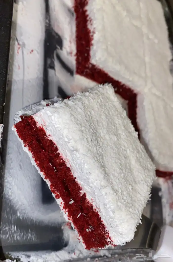 كيك الكوكنت بالتوت 2