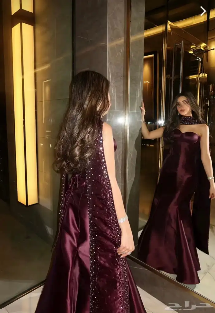 فستان للبيع لبس 5ساعات فقط 3