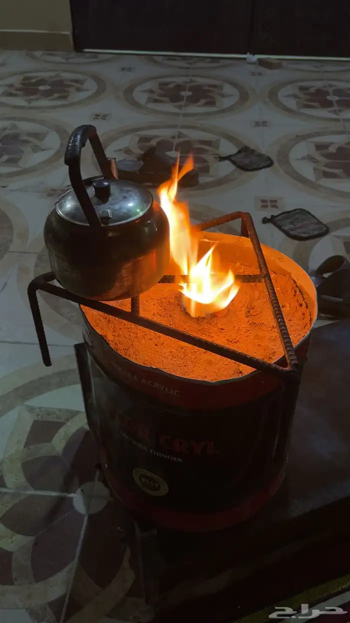 برميل الوسط جق البويه تم تضبيطه من سطل بويه يلين نار 1