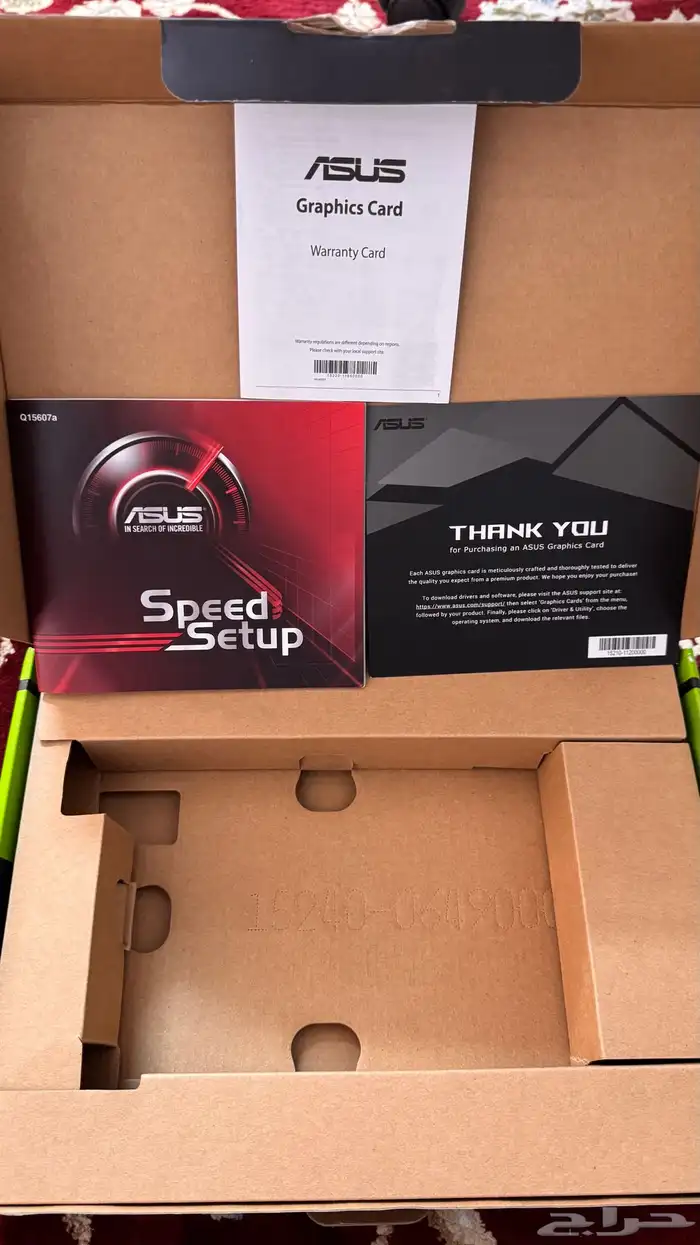 كرت GTX 1650 GDDR6 ASUS نظيف للبيع 3