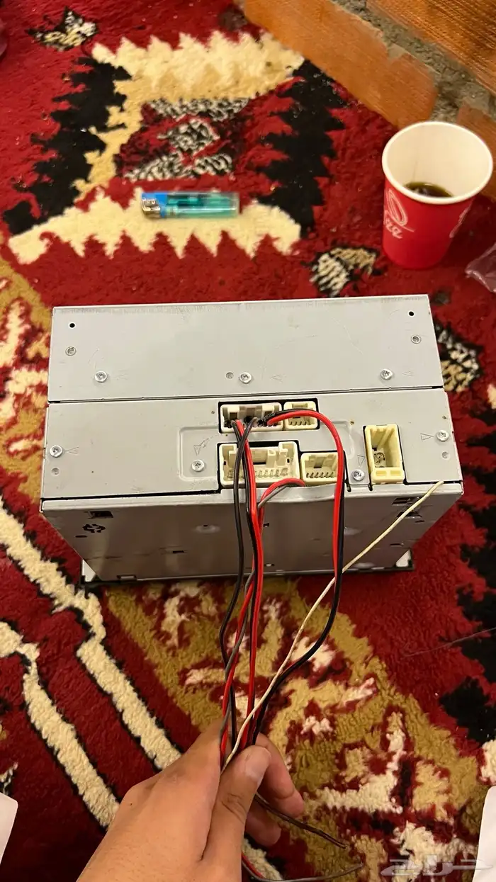 مسجل تايوتا مستعمل يركب على اغلب سيرات تيوتا 2