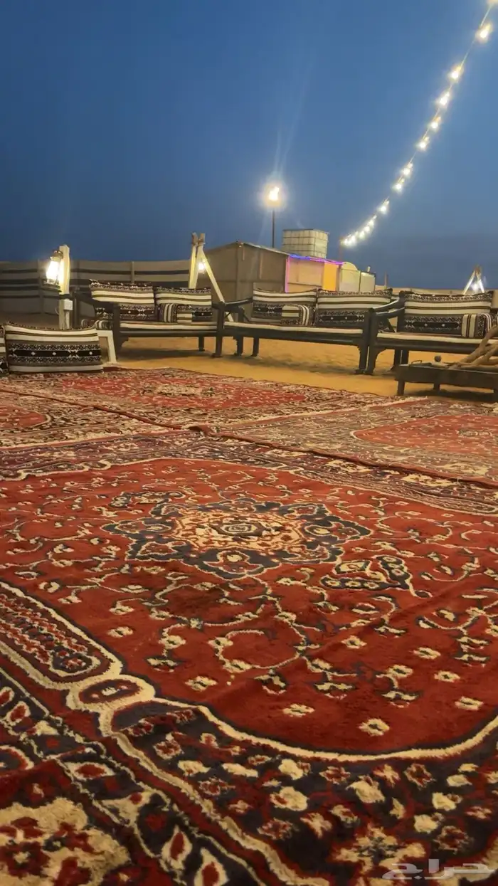 مخيم للإيجار اليومي في الزوليات طريق الخرج 4