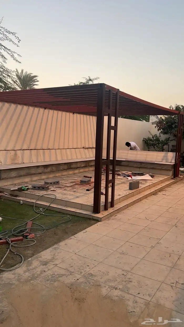 تركيب عرف سندوتش بنل وسواتر بديل الخشب وجلسات برجوله 5