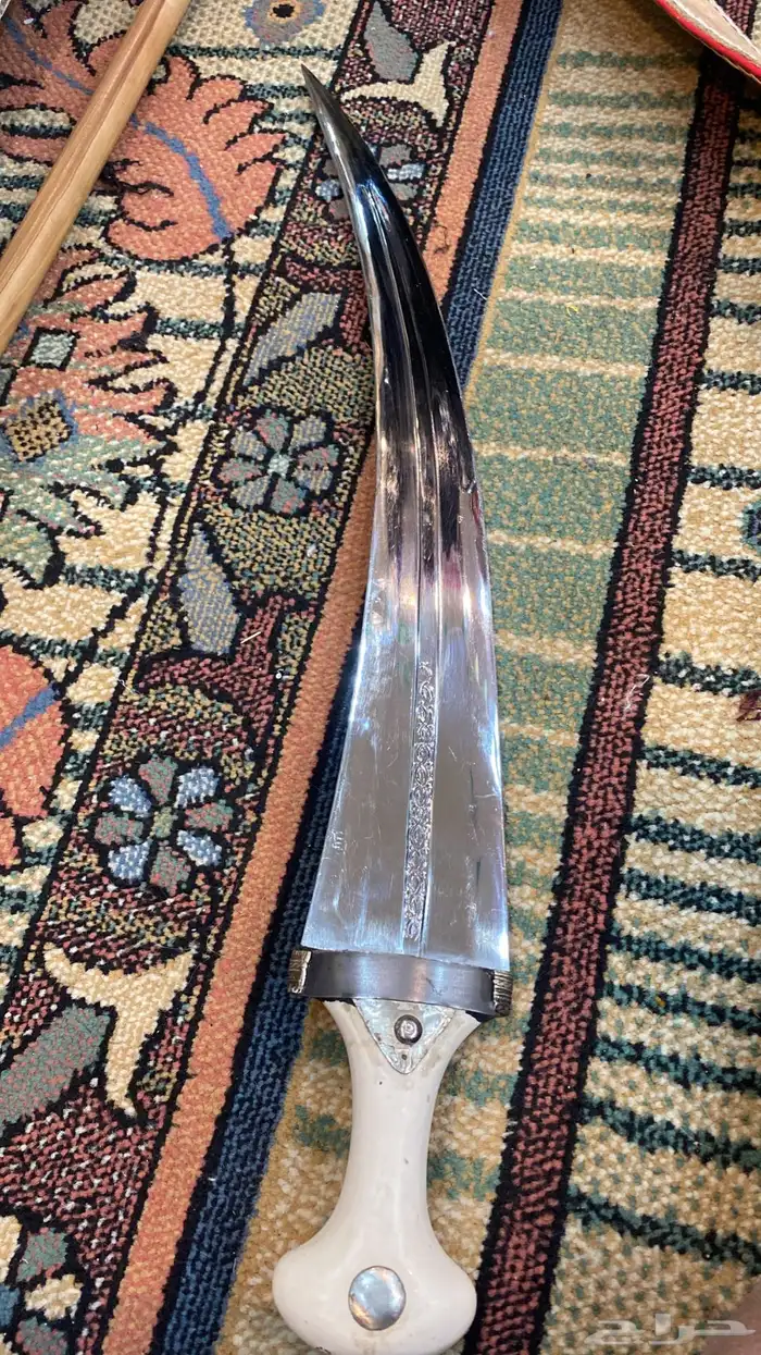 جنبيه مفلج المقبض عاج 0