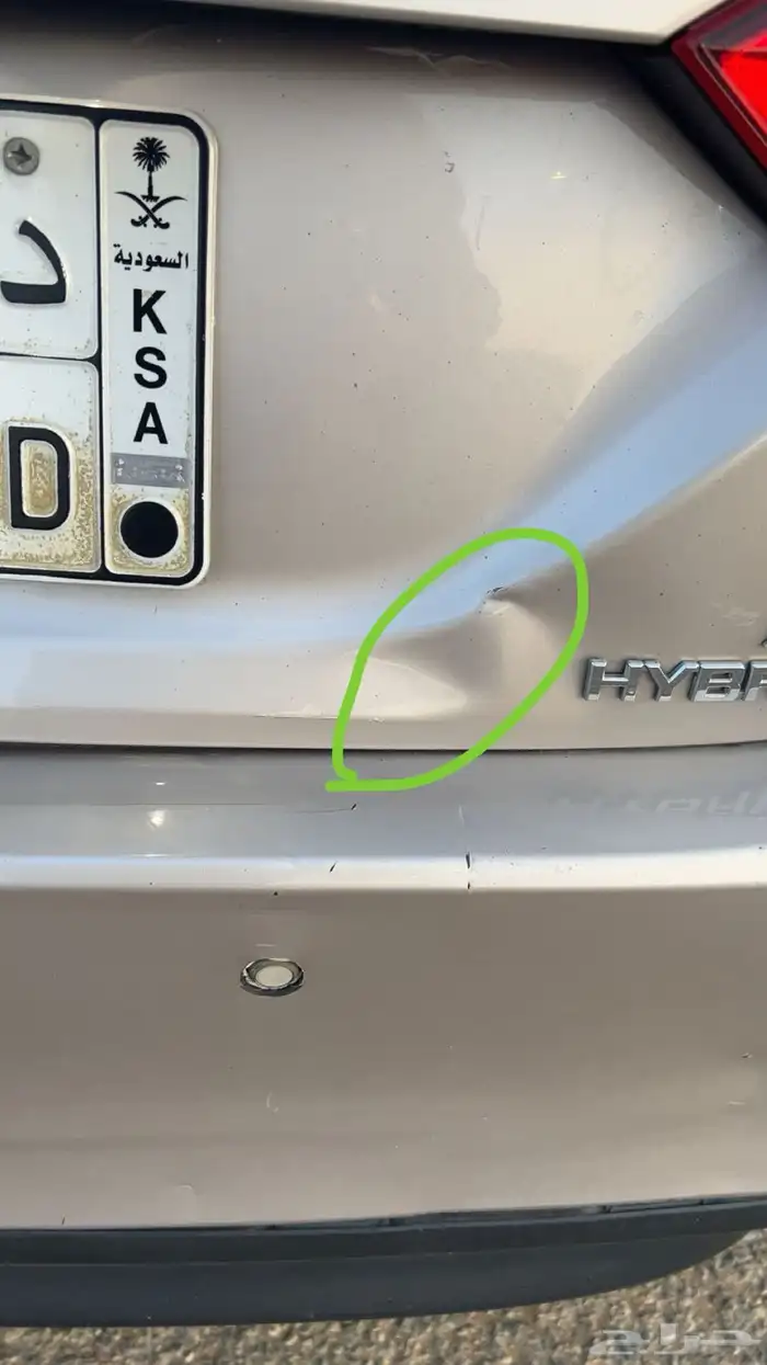 كامري هايبرد اللون ذهبي شبه الجديده 54