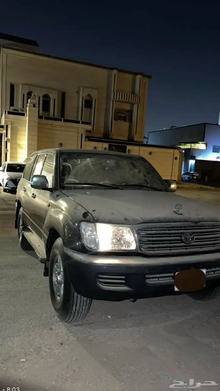 لاندكروزر مديل 2000 الون اسود 2