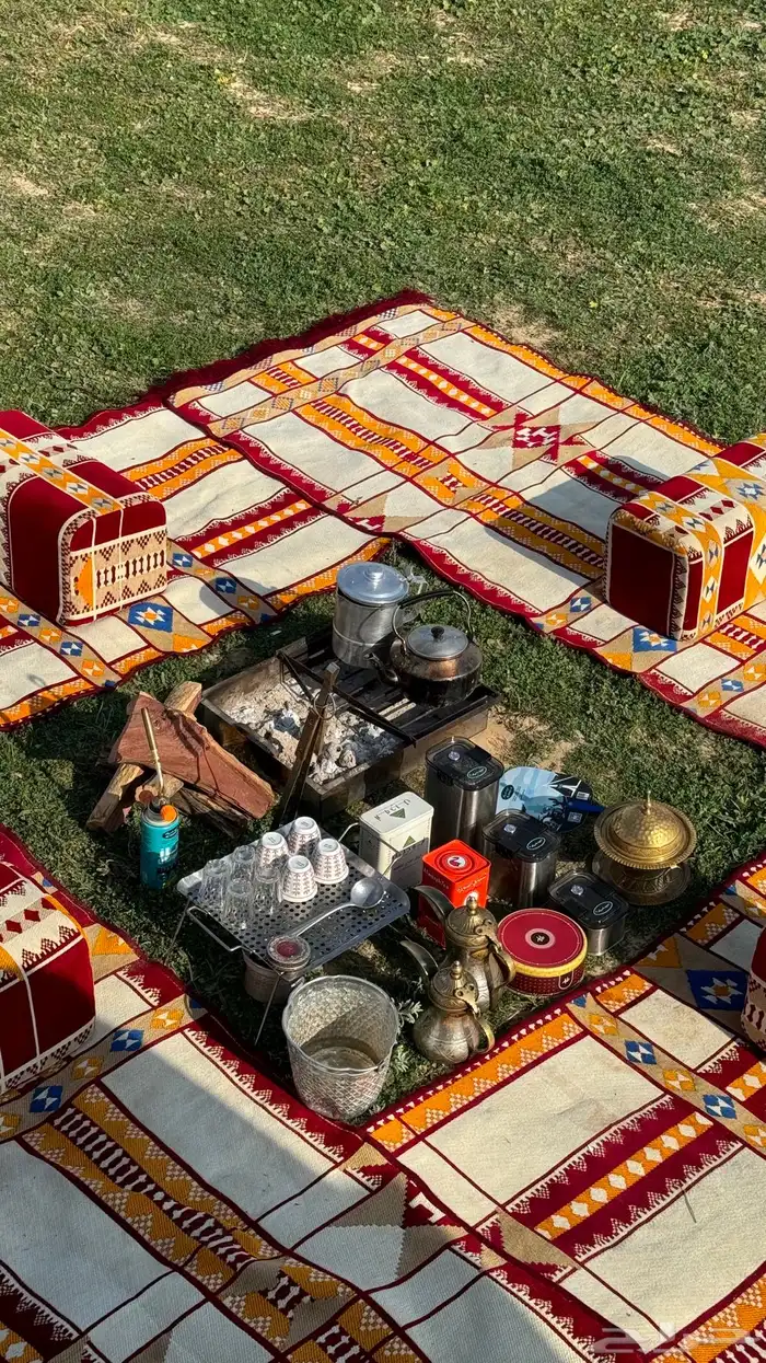 مدات بر سورية وجهين مع مركى طقم نقشة نادره 0