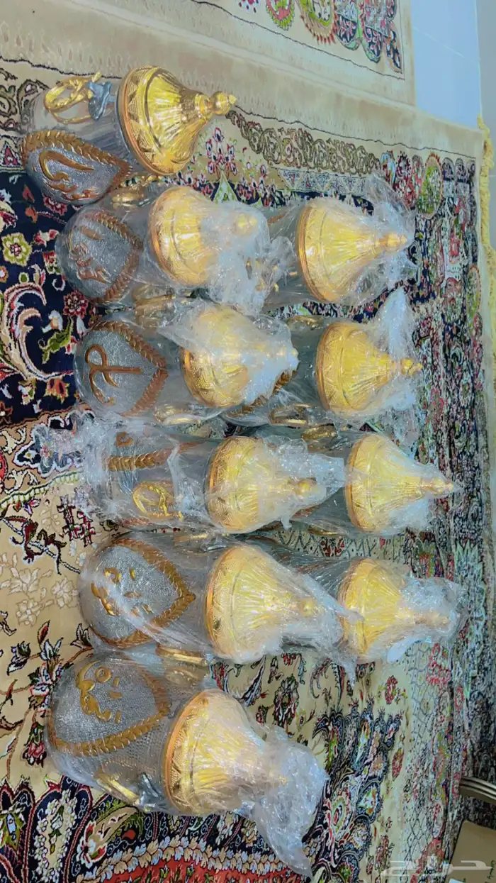 زينة مشب كامله دلال وبراريد وسكريات ومباخر 1