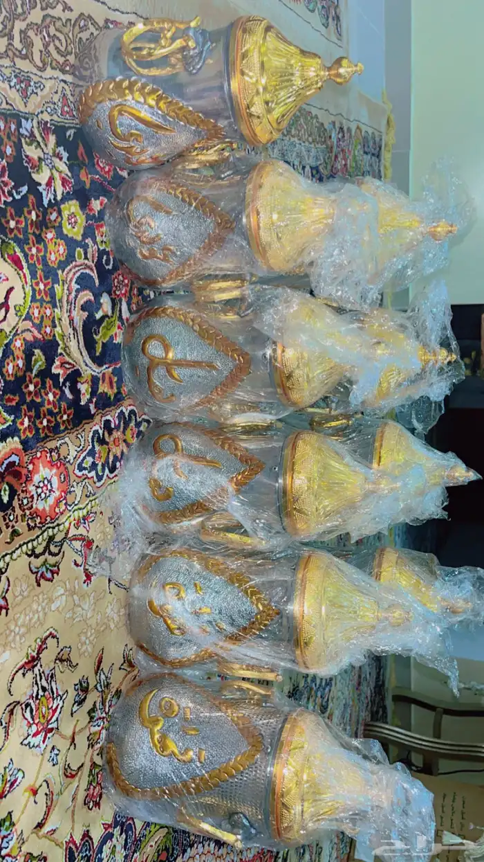 زينة مشب كامله دلال وبراريد وسكريات ومباخر 2