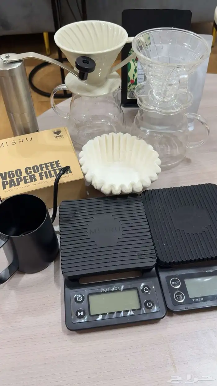 آلة قهوة v60 1