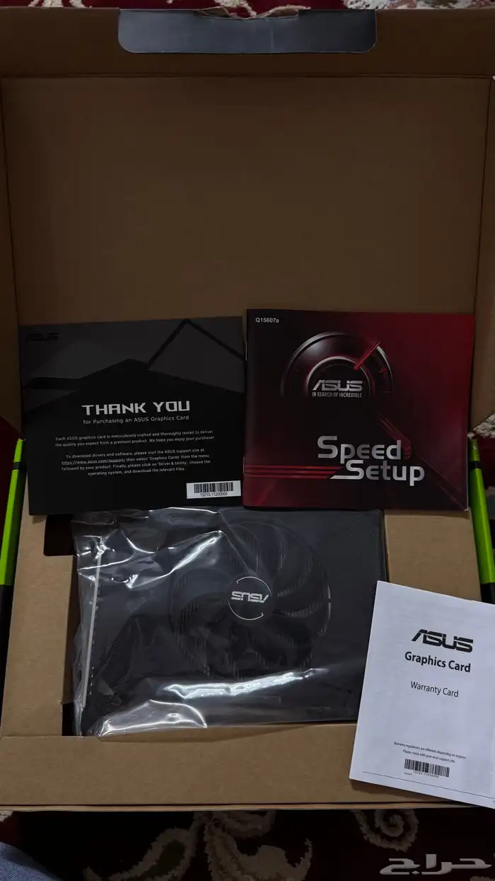 كرت GTX 1650 GDDR6 ASUS نظيف للبيع 5