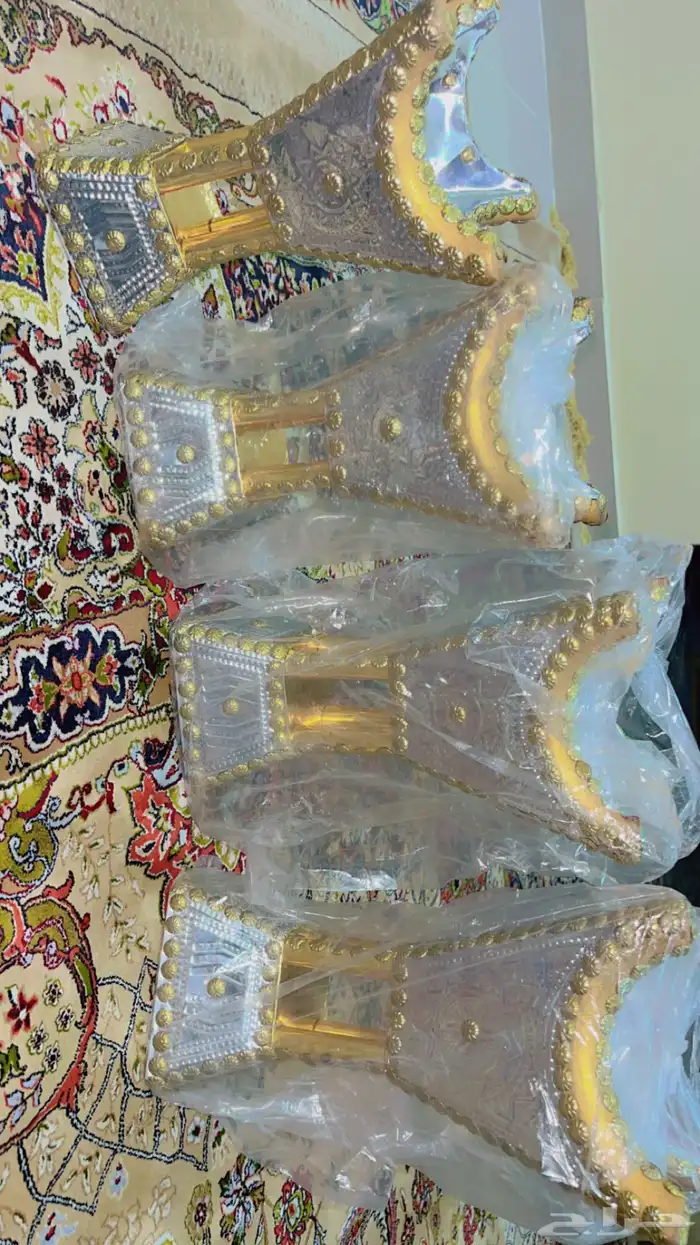 زينة مشب كامله دلال وبراريد وسكريات ومباخر 6