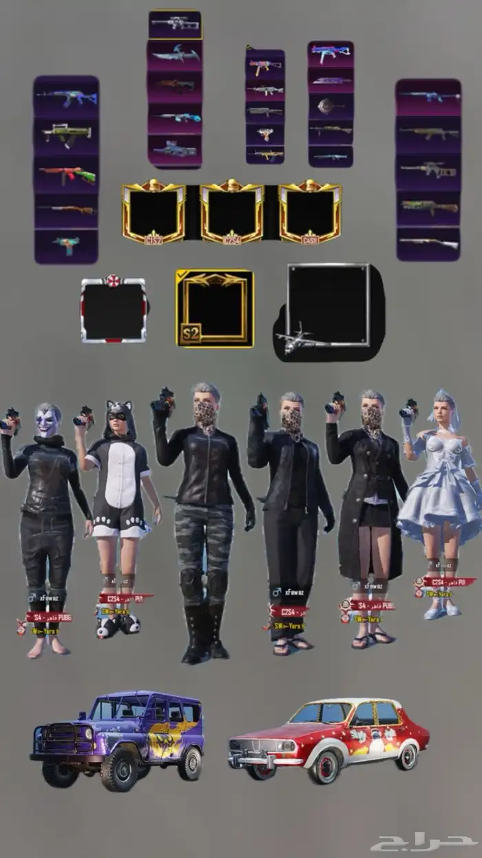 حساب ببجي نادر للبدل او للبيع يد بيد 0