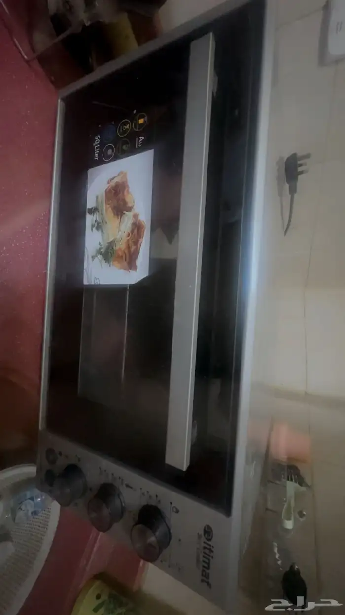 فرن كهربائي شبه جديد خط 220 3