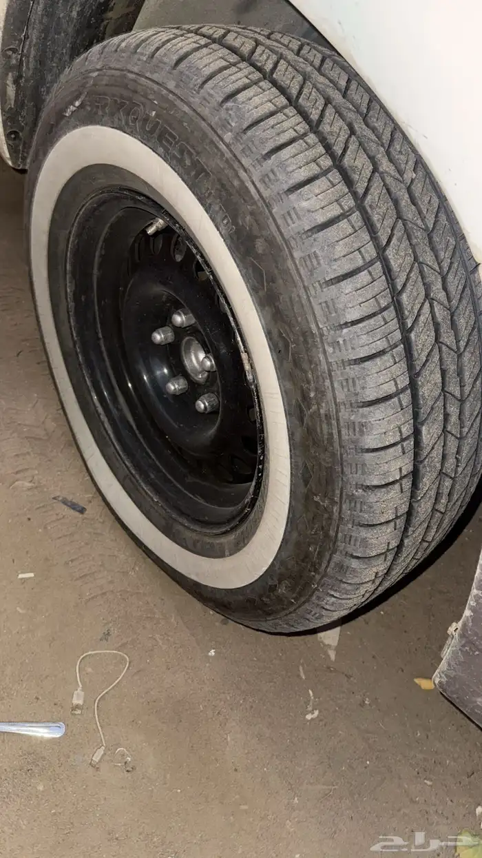 جنوط مرسدس مع كفراتها جدد تاريخ 25 4