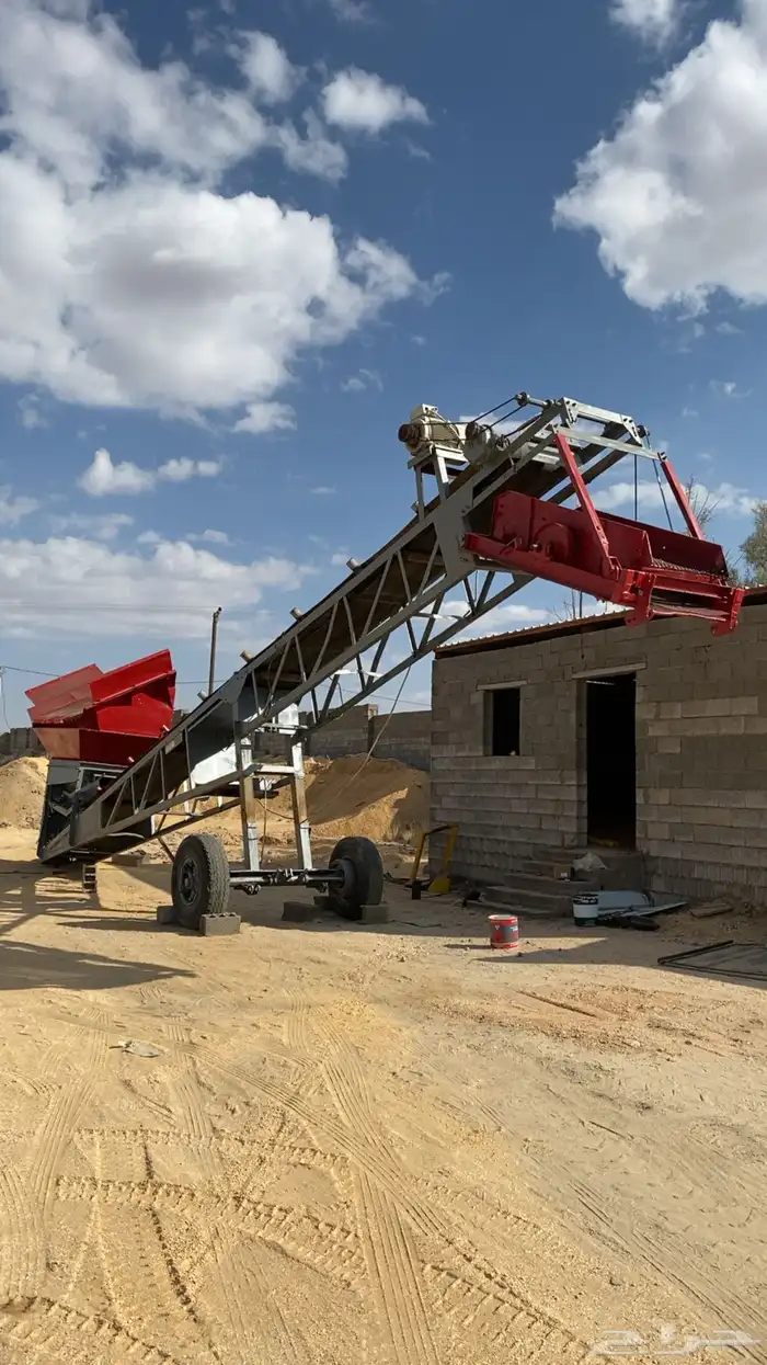 غربال طبقتين رمل مستورد terex 2