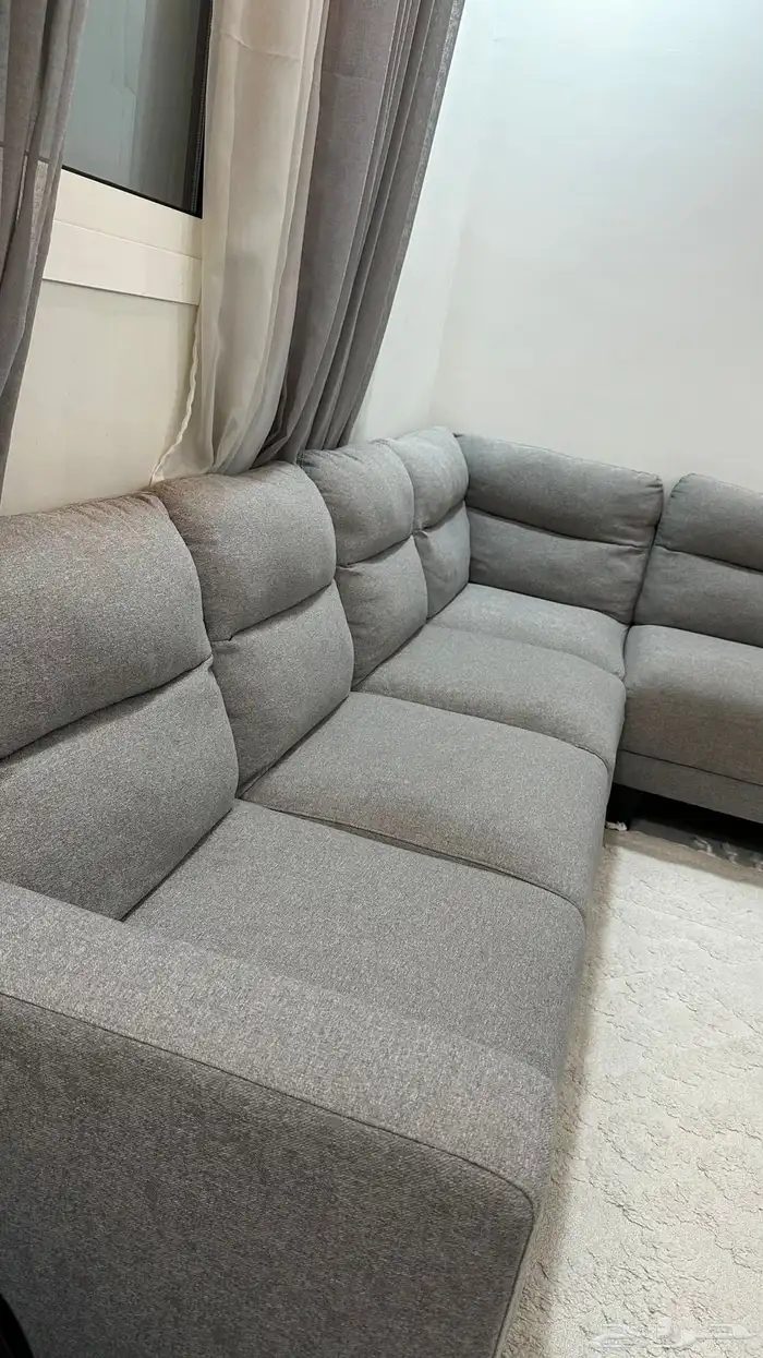 كنب زاوية L (4 قطع) 1