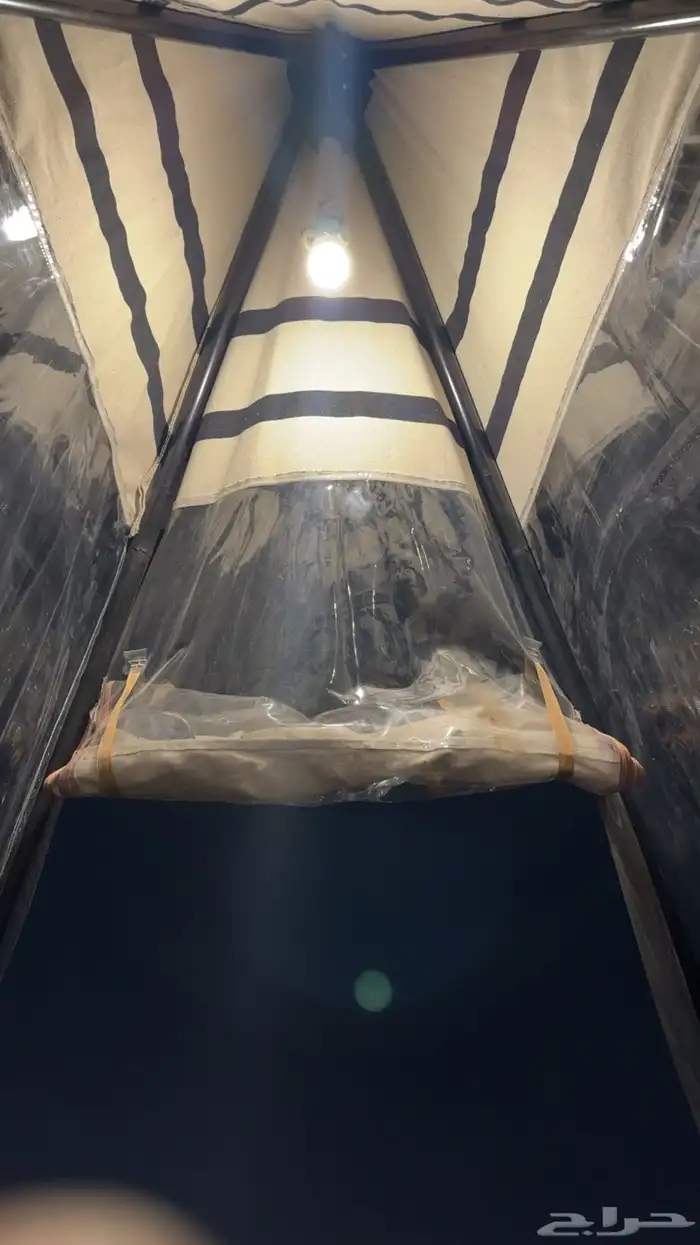 تاجير وتركيب خيام متنقلة شكل اهرامات تكفي لعدد خمس اشخاص 2