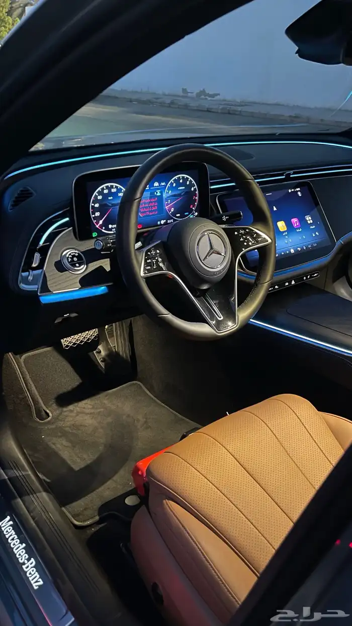 مرسيدس E200 2025 عداد 5 آلاف km ضمان الجفالي الى 2027 20