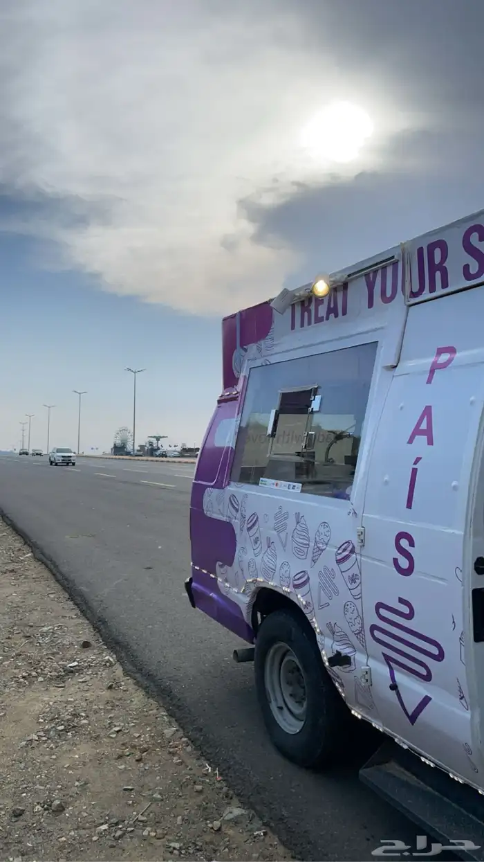 سيارة ايسكريم للإيجار او للبيع 4