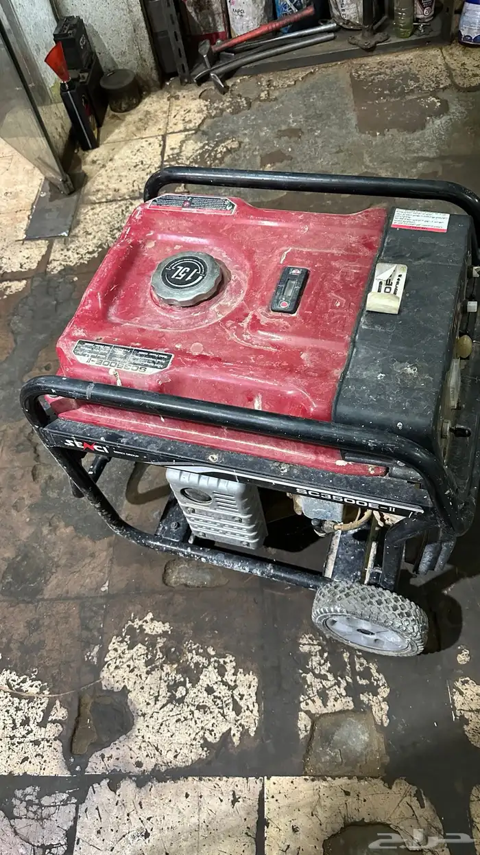 للبيع ماطور كهرب ع بنزين قوة 3500 نضيف وخو الجديد 0