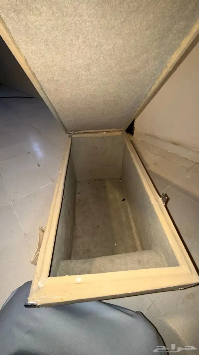 صندوق حديد عليه تلبيس تفصيل قرناس الشمال 5