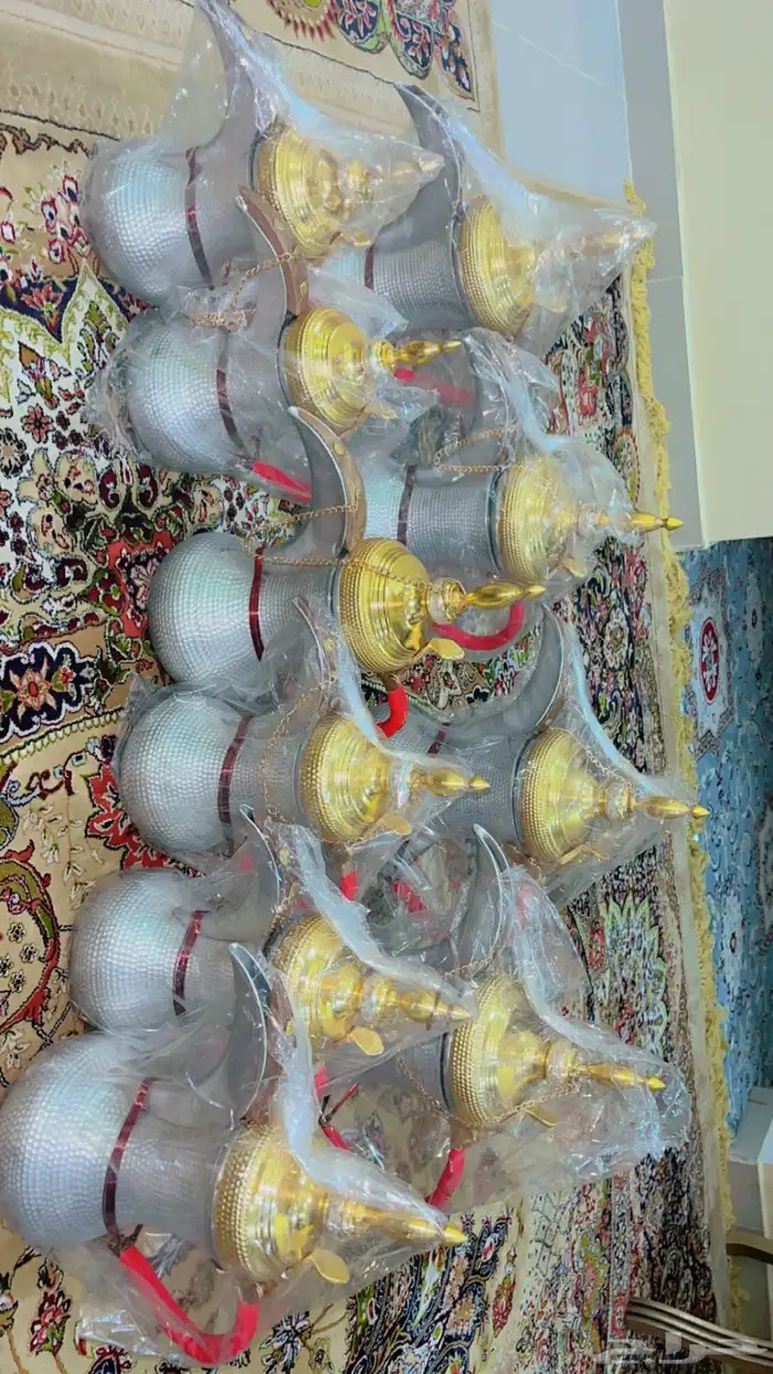 زينة مشب كامله دلال وبراريد وسكريات ومباخر 0