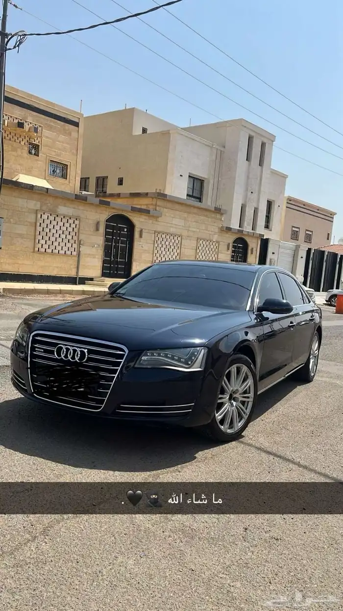 للبيع اودي 2012 ألون كحلي 3