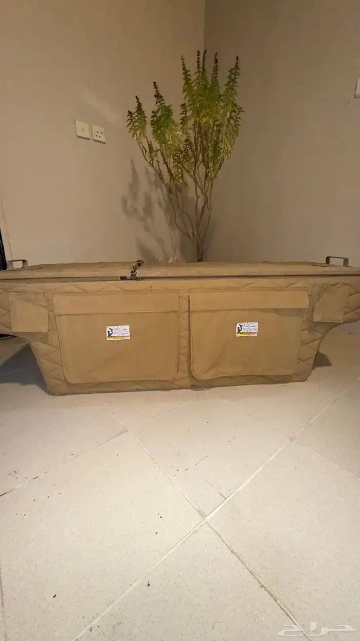 صندوق حديد عليه تلبيس تفصيل قرناس الشمال 6