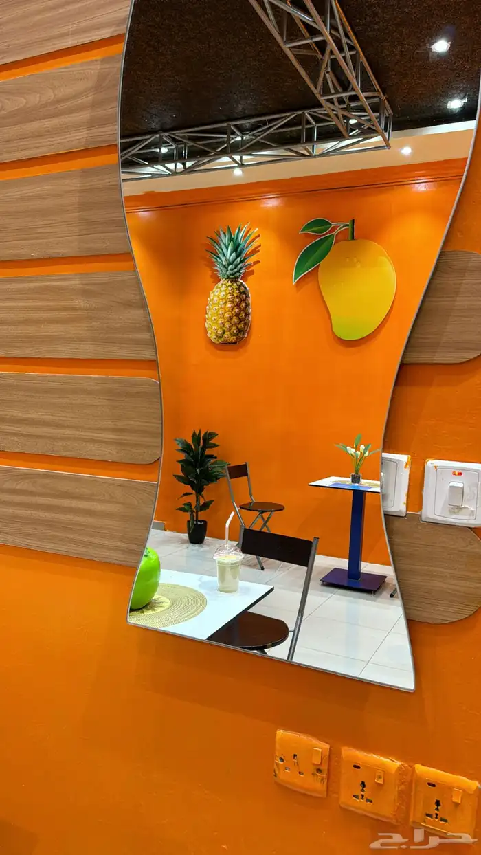 للتقبيل محل عصير وأغراضه كاملة حي الريان فقط 0