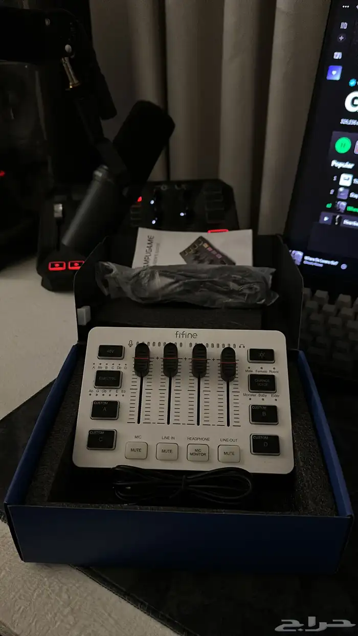 مكسر فيفاين fifine بسعر ممتاز 2